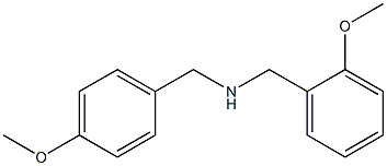 [(2-methoxyphenyl)methyl][(4-methoxyphenyl)methyl]amine 구조식 이미지