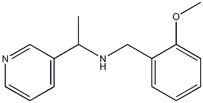 [(2-methoxyphenyl)methyl][1-(pyridin-3-yl)ethyl]amine 구조식 이미지