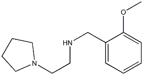 [(2-methoxyphenyl)methyl][2-(pyrrolidin-1-yl)ethyl]amine Structure