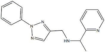 [(2-phenyl-2H-1,2,3-triazol-4-yl)methyl][1-(pyridin-2-yl)ethyl]amine 구조식 이미지