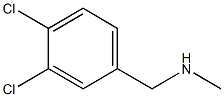 [(3,4-dichlorophenyl)methyl](methyl)amine Structure