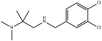 [(3,4-dichlorophenyl)methyl][2-(dimethylamino)-2-methylpropyl]amine Structure