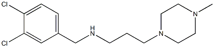 [(3,4-dichlorophenyl)methyl][3-(4-methylpiperazin-1-yl)propyl]amine 구조식 이미지