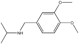 [(3,4-dimethoxyphenyl)methyl](propan-2-yl)amine 구조식 이미지