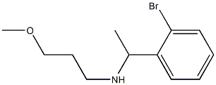 [1-(2-bromophenyl)ethyl](3-methoxypropyl)amine 구조식 이미지