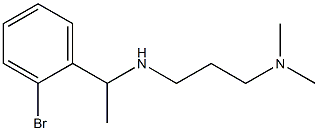 [1-(2-bromophenyl)ethyl][3-(dimethylamino)propyl]amine 구조식 이미지
