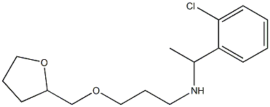 [1-(2-chlorophenyl)ethyl][3-(oxolan-2-ylmethoxy)propyl]amine 구조식 이미지