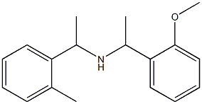 [1-(2-methoxyphenyl)ethyl][1-(2-methylphenyl)ethyl]amine Structure