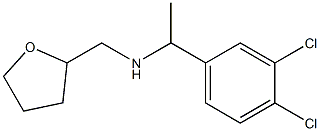 [1-(3,4-dichlorophenyl)ethyl](oxolan-2-ylmethyl)amine 구조식 이미지