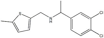 [1-(3,4-dichlorophenyl)ethyl][(5-methylthiophen-2-yl)methyl]amine 구조식 이미지