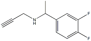 [1-(3,4-difluorophenyl)ethyl](prop-2-yn-1-yl)amine 구조식 이미지