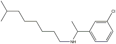 [1-(3-chlorophenyl)ethyl](7-methyloctyl)amine Structure