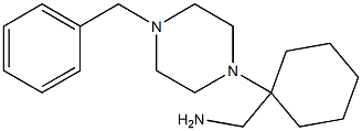 [1-(4-benzylpiperazin-1-yl)cyclohexyl]methanamine 구조식 이미지