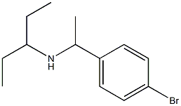 [1-(4-bromophenyl)ethyl](pentan-3-yl)amine 구조식 이미지