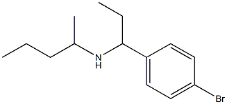[1-(4-bromophenyl)propyl](pentan-2-yl)amine 구조식 이미지
