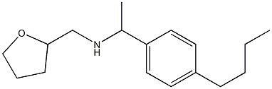 [1-(4-butylphenyl)ethyl](oxolan-2-ylmethyl)amine Structure