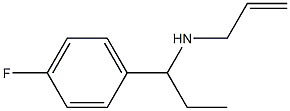 [1-(4-fluorophenyl)propyl](prop-2-en-1-yl)amine 구조식 이미지