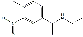 [1-(4-methyl-3-nitrophenyl)ethyl](propan-2-yl)amine Structure