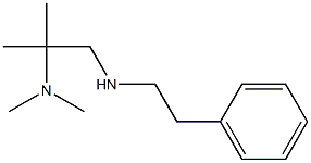 [2-(dimethylamino)-2-methylpropyl](2-phenylethyl)amine Structure