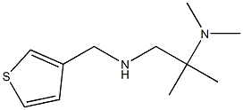 [2-(dimethylamino)-2-methylpropyl](thiophen-3-ylmethyl)amine 구조식 이미지