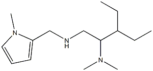 [2-(dimethylamino)-3-ethylpentyl][(1-methyl-1H-pyrrol-2-yl)methyl]amine Structure