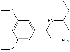 [2-amino-1-(3,5-dimethoxyphenyl)ethyl](methyl)propan-2-ylamine Structure