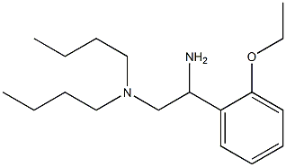 [2-amino-2-(2-ethoxyphenyl)ethyl]dibutylamine Structure