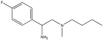 [2-amino-2-(4-fluorophenyl)ethyl](butyl)methylamine 구조식 이미지