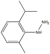 [2-methyl-6-(propan-2-yl)phenyl]hydrazine Structure