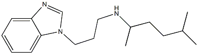 [3-(1H-1,3-benzodiazol-1-yl)propyl](5-methylhexan-2-yl)amine Structure