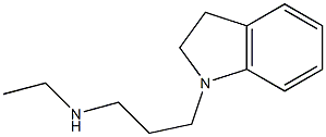 [3-(2,3-dihydro-1H-indol-1-yl)propyl](ethyl)amine 구조식 이미지