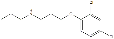 [3-(2,4-dichlorophenoxy)propyl](propyl)amine Structure
