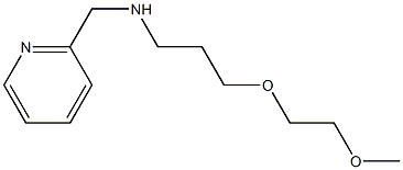 [3-(2-methoxyethoxy)propyl](pyridin-2-ylmethyl)amine 구조식 이미지