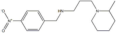 [3-(2-methylpiperidin-1-yl)propyl][(4-nitrophenyl)methyl]amine Structure