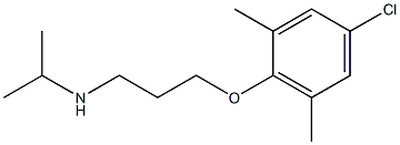 [3-(4-chloro-2,6-dimethylphenoxy)propyl](propan-2-yl)amine 구조식 이미지