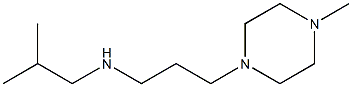 [3-(4-methylpiperazin-1-yl)propyl](2-methylpropyl)amine Structure