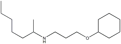 [3-(cyclohexyloxy)propyl](heptan-2-yl)amine Structure