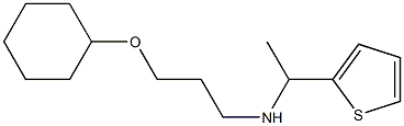 [3-(cyclohexyloxy)propyl][1-(thiophen-2-yl)ethyl]amine 구조식 이미지