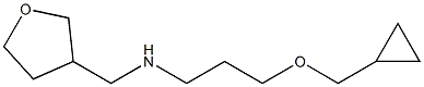 [3-(cyclopropylmethoxy)propyl](oxolan-3-ylmethyl)amine Structure