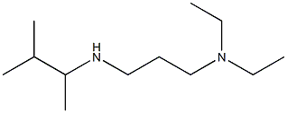 [3-(diethylamino)propyl](3-methylbutan-2-yl)amine Structure