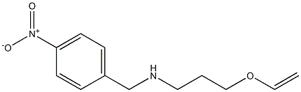 [3-(ethenyloxy)propyl][(4-nitrophenyl)methyl]amine Structure