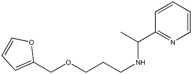 [3-(furan-2-ylmethoxy)propyl][1-(pyridin-2-yl)ethyl]amine 구조식 이미지