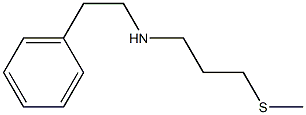 [3-(methylsulfanyl)propyl](2-phenylethyl)amine 구조식 이미지