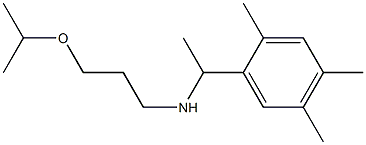 [3-(propan-2-yloxy)propyl][1-(2,4,5-trimethylphenyl)ethyl]amine Structure