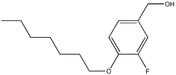 [3-fluoro-4-(heptyloxy)phenyl]methanol 구조식 이미지