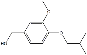 [3-methoxy-4-(2-methylpropoxy)phenyl]methanol 구조식 이미지