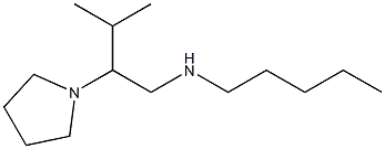 [3-methyl-2-(pyrrolidin-1-yl)butyl](pentyl)amine 구조식 이미지