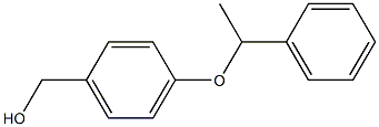 [4-(1-phenylethoxy)phenyl]methanol Structure