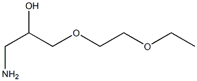 1-amino-3-(2-ethoxyethoxy)propan-2-ol Structure