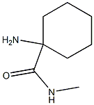 1-amino-N-methylcyclohexanecarboxamide 구조식 이미지